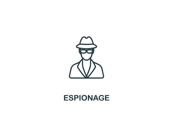 Espionage Icon: A Versatile Symbol for Modern Design Needs