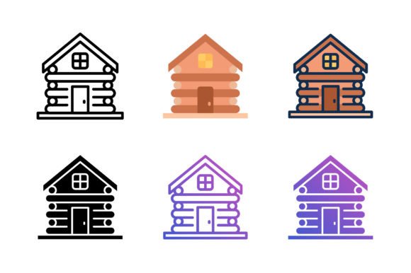 Exploring the Versatility and Customization of Cabin Wood Icons