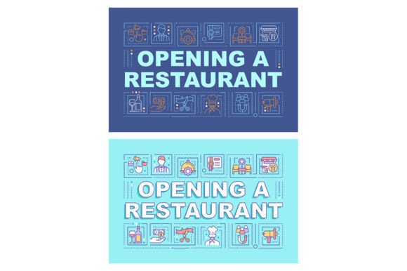 Opening Restaurant Word Concept Banners: A Comprehensive Guide