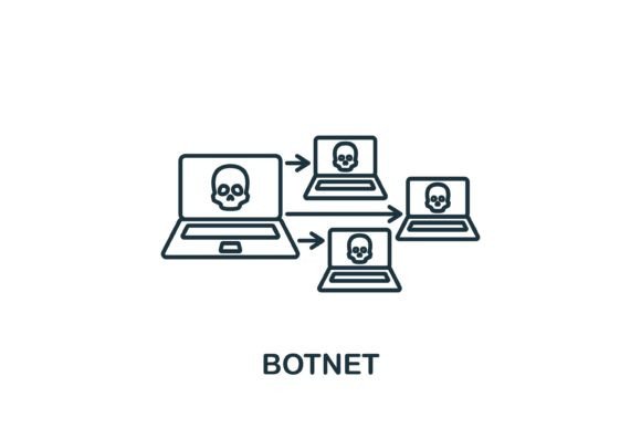 Strategic Use of the Botnet Icon in Cybersecurity Visual Communication