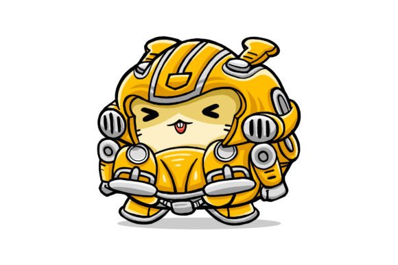 Unlocking Creativity with Cute Hamster Robot Cartoon Vector: A Versatile Tool for Modern Design